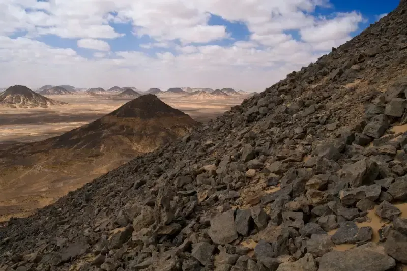 Deserto Nero, toue deserto egitto